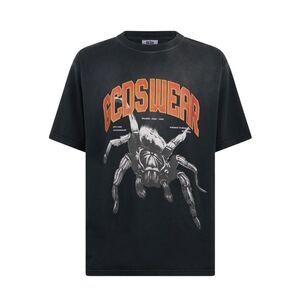 Gcds Men Gcdswear Oversized T-Shirt With Spider